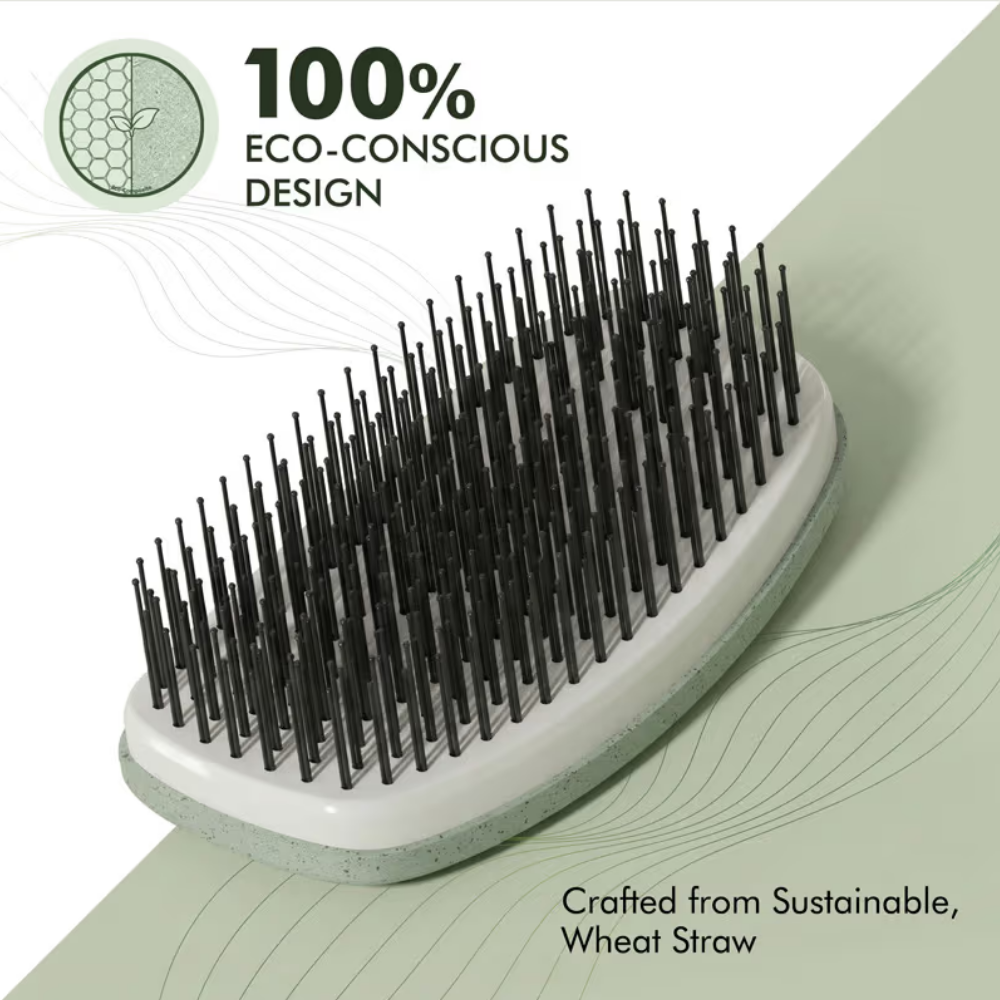 Ikonic Me Travel Brush IKM- 2122 - Jade Green