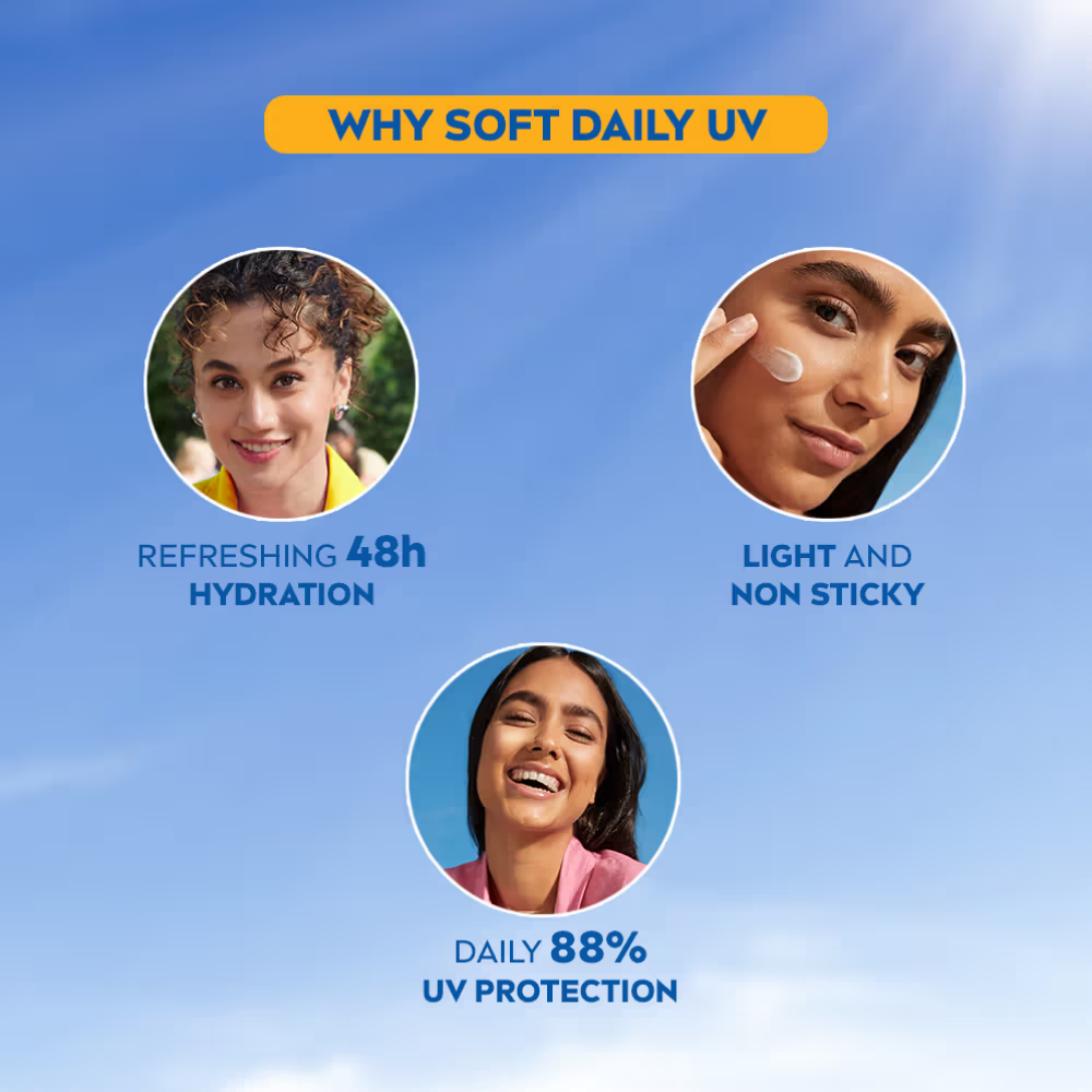 NIVEA Soft Daily UV Light Moisturising Cream