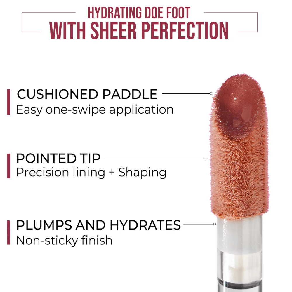 Insight Cosmetics Hydrating Gloss, Non Sticky, Ultra Shiny Lips