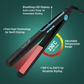 Ikonic Me 2 In 1 Straight And Curl Slim - Black & Teal