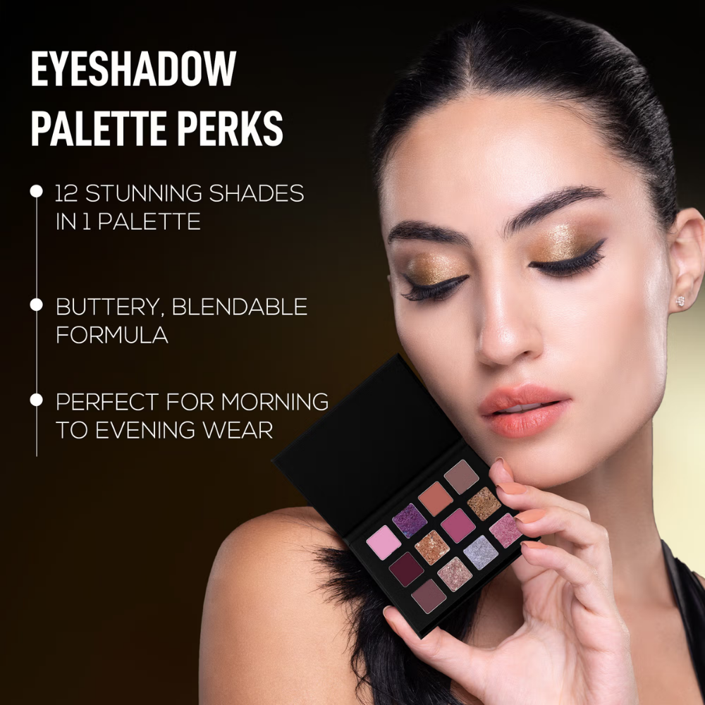 Renee Cosmetics Halo Eyeshadow Palette - Pinks