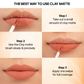 Recode Clay Matte Liquid Lipstick - Set Of 10