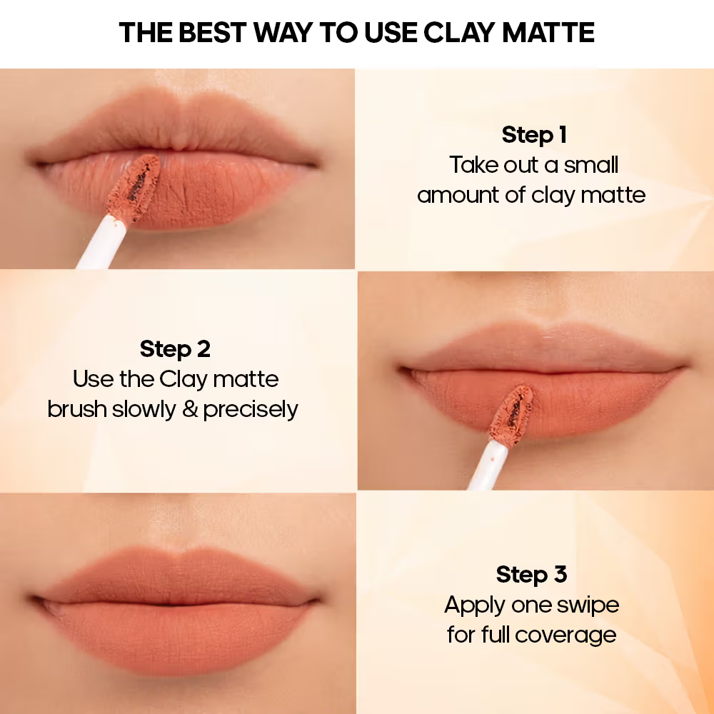 Recode Clay Matte Liquid Lipstick - Set Of 10