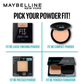 Maybelline New York Fit Me Matte + Poreless Pressed Powder, Lightweight