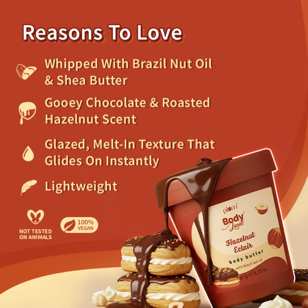 Plum BodyLovin Hazelnut Eclair Body Butter