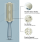 Ikonic Me Curly Brush IKM-3019 - Powder Blue