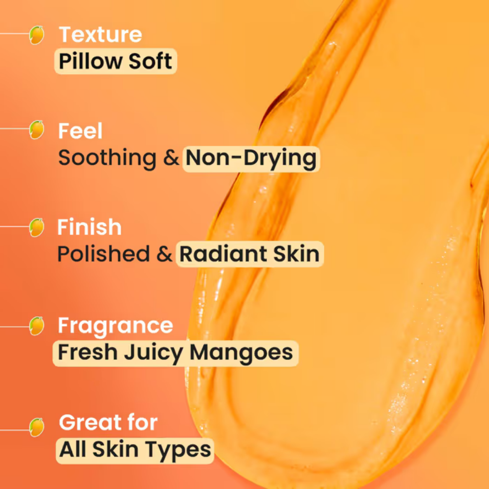 Dot & Key Mango Detan Clay Mask, With Alpha-Arbutin & Niacinamide, Clear Tan, Easy to Rinse Formula