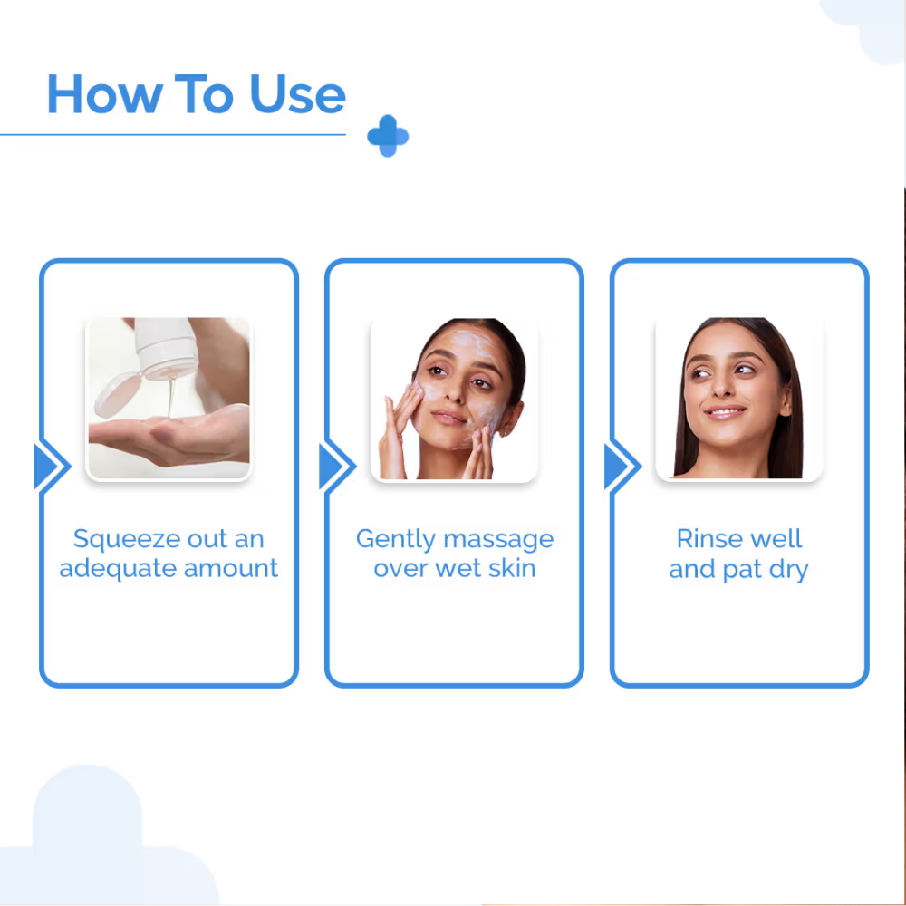 The Derma Co Pore Minimizing Face Wash With Clay, 1% Niacinamide & 2% PHA For Open Pores