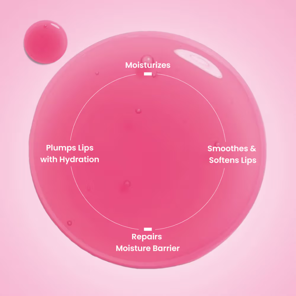 Hyphen Tinted Lip Balm - Marshmallow, 1% Vit E, 2% Squalane & Peptides, Brightens & Moisturizes
