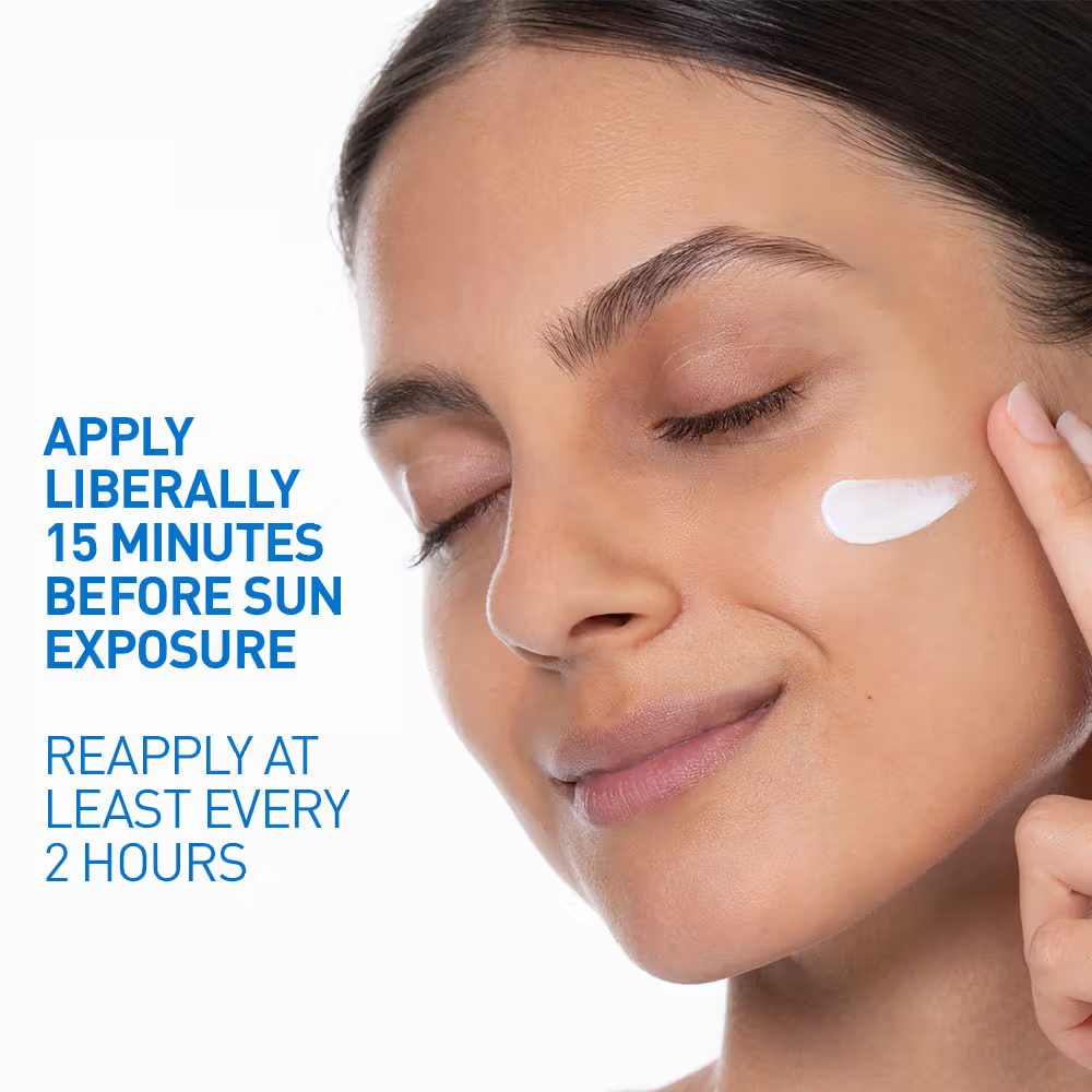 CeraVe AM Facial Moisturizer With Sunscreen SPF 30 UVB + UVA, Dermatologist Recommended Day Cream