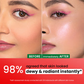 Dot & Key Strawberry Dew In-The-Spotlight Strobe Illuminating Cream + Moisturizer With Hyaluronic Pearl Pink