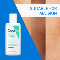 CeraVe Foaming Cleanser Face Wash For Oily Skin with Hyaluronic Acid, Ceramides & Niacinamide