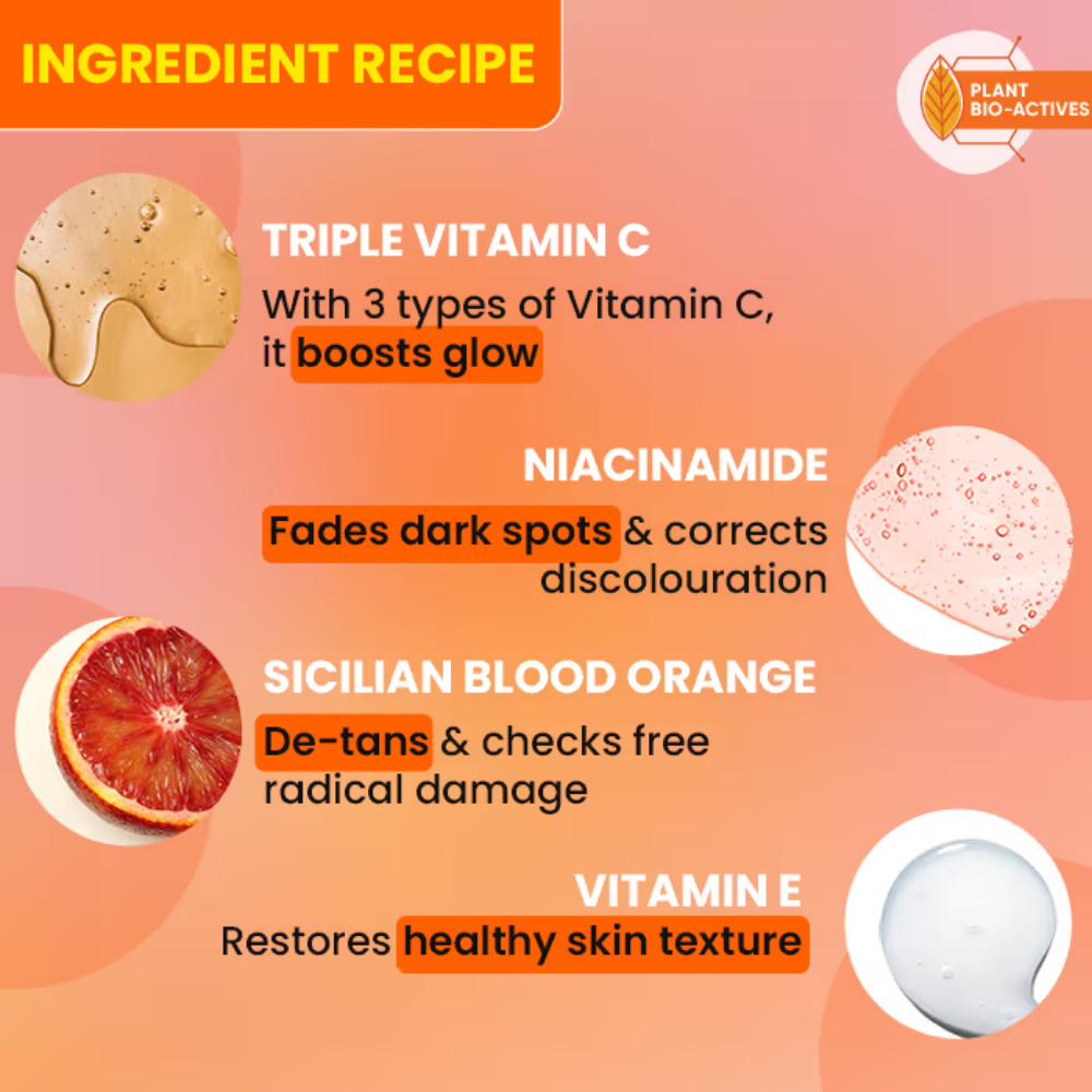 Dot & Key Vitamin C + E Super Bright Body Lotion, With Blood Orange & Niacinamide, Deep Nourishment