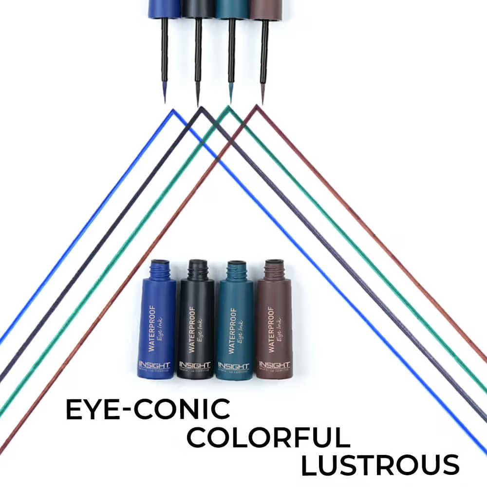 Insight Cosmetics Waterproof Eye Ink, Matte Finish, Smudge Proof