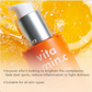 The Face Shop 98% Pure Vitamin C Brightening Korean Serum with Niacinamide & Hyaluronic Acid