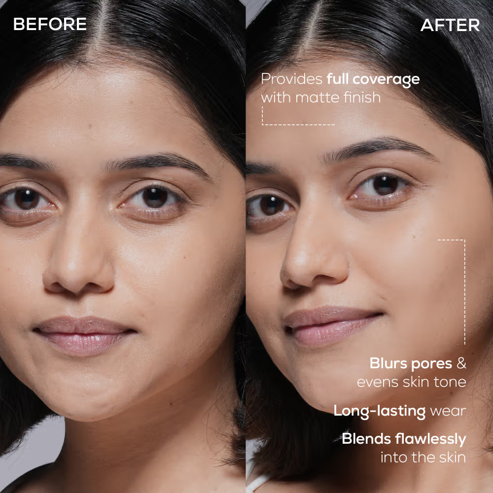 RENEE Bollywood Filter Blurring Matte Finish Liquid Foundation with Niacinamide