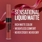 Maybelline New York Sensational Liquid Matte Lipstick, Weightless Comfort