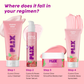 PLIX SPF 50+ Guava Glow Invisible Sunscreen Gel For UV A, UV B Protection with Ceramides and Vit C