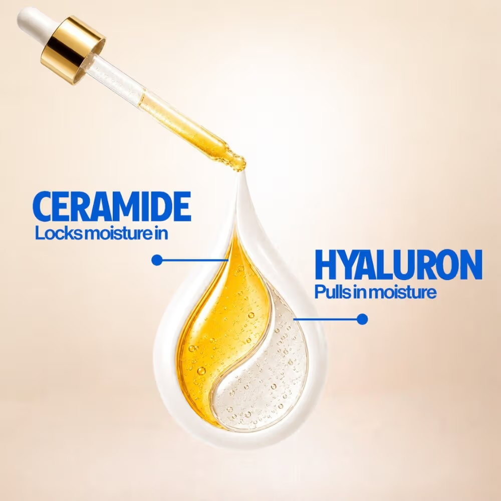 Vaseline Deep Moisture Body Lotion ,For Dry Skin, Moisturised Glowing Skin, With Pro Ceramides