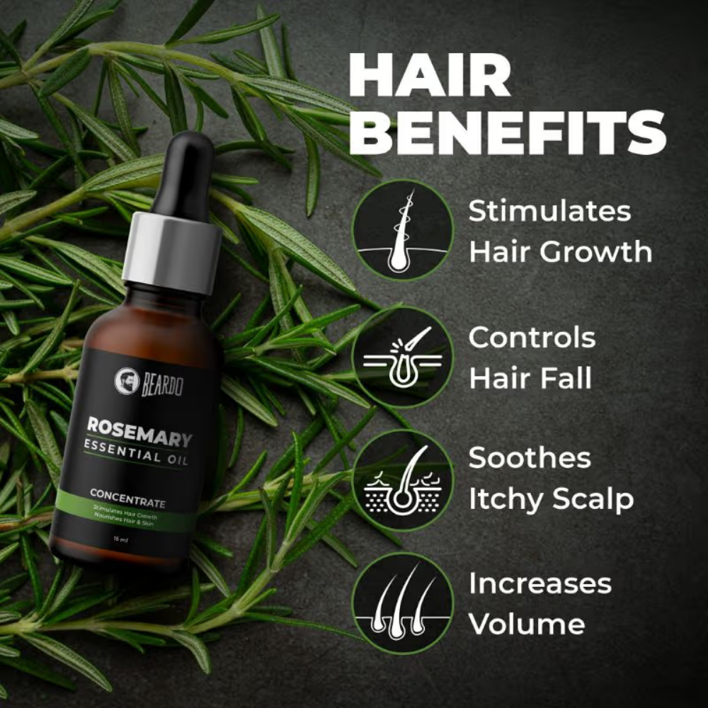 Beardo Rosemary Essential Oil Hair Growth