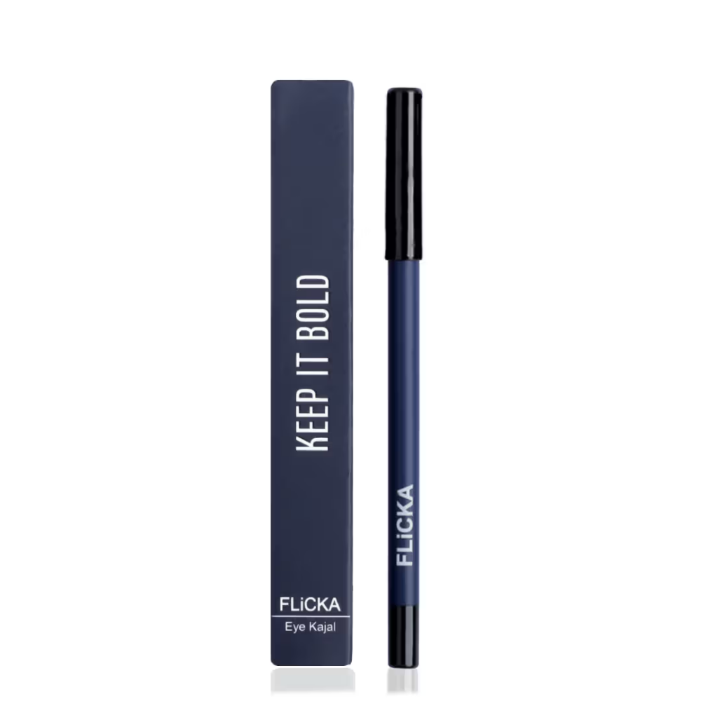 FLiCKA Keep it Bold Eye Kajal Smooth Creamy Intens Pigment Waterproof Smudgeproof