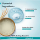 Pilgrim Korean Rice Water Hydra Glow Light Gel Moisturizer for 5x Hydration & Korean Glass Skin Glow