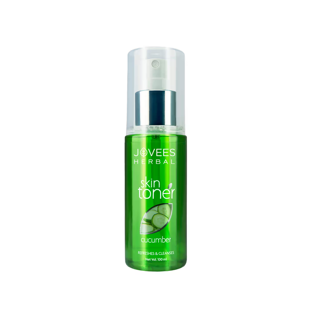 Jovees Herbal Cucumber Skin Toner For Face - Toner for Oily, Sensitive and Acne Prone Skin