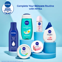 NIVEA Soft Light Moisturizer Cream Playful Peach For Hands And Body