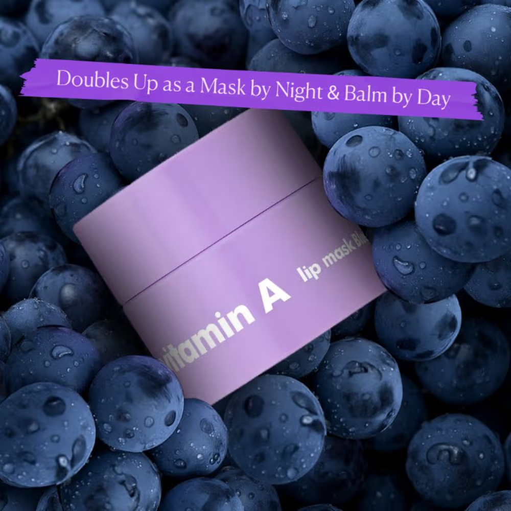 The Face Shop Vitamin Korean Mini Lip Sleeping Mask for Dark, Dry, Pigmented Lips