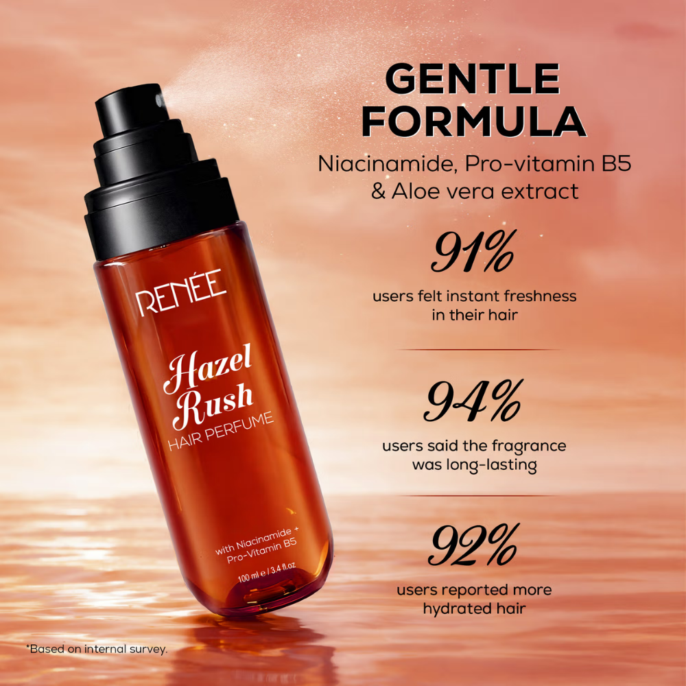 Renee Cosmetics Hair Perfume Hazel Rush With Niacinamide & Provitamin B5
