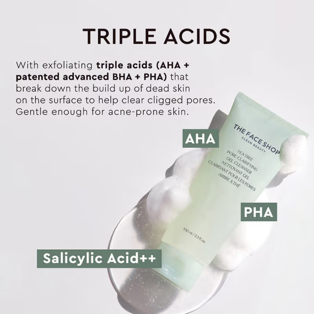 THE FACE SHOP Tea Tree Gel Cleanser