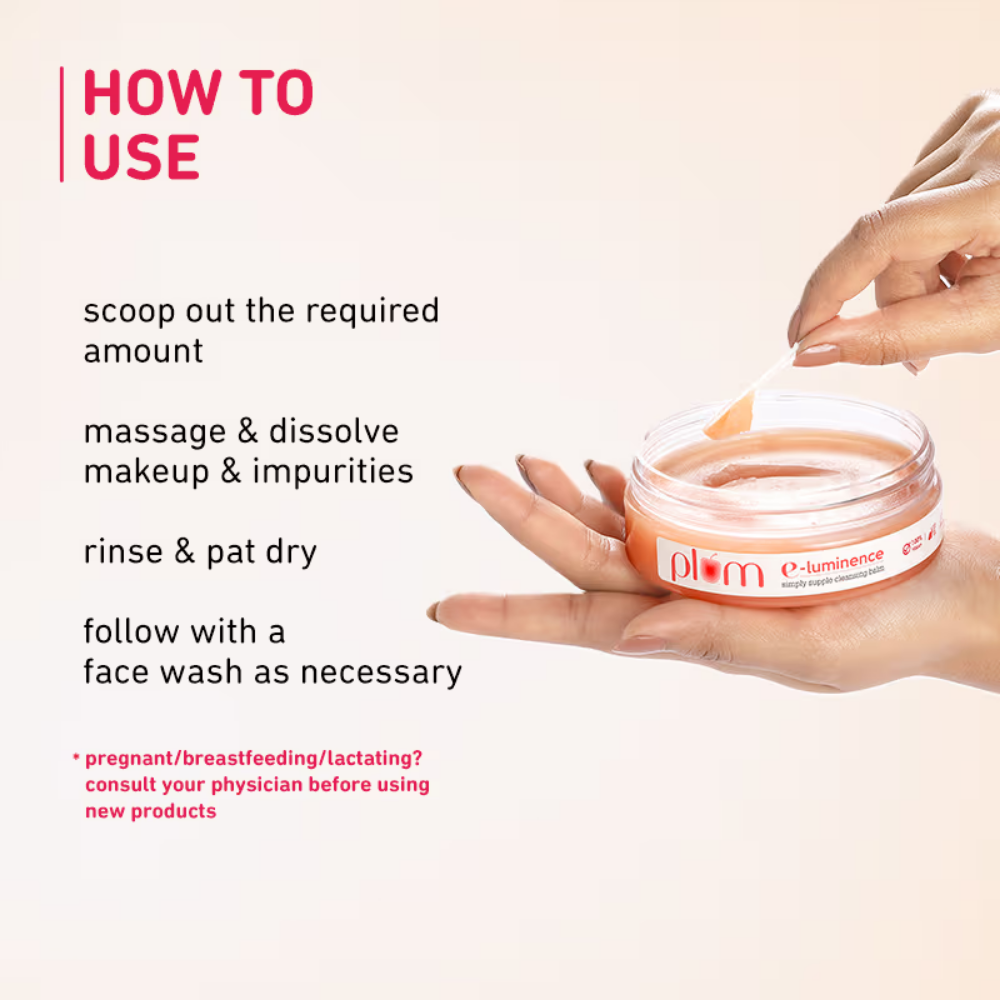 Plum E-Luminence Simply Supple Cleansing Balm
