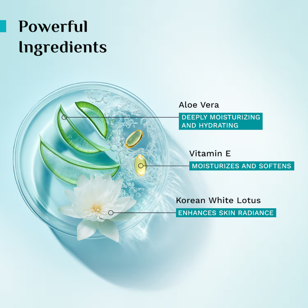 Pilgrim Aloe Vera Gel With Vitamin E For Glowing Skin & Hair