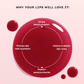 Hyphen Tinted Lip Balm, Brightens Dark & Dry Lips - 1% Vitamin E, Peptide & Squalane - Jelly Glaze