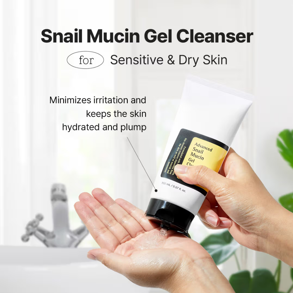 COSRX Advanced Snail Mucin Gel Cleanser