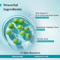 Pilgrim 15% Vitamin C Face Serum For Advanced Brightness