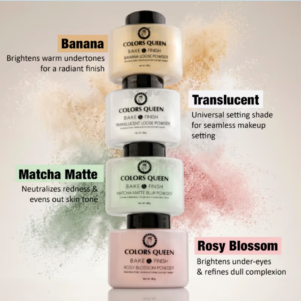 Colors Queen Bake & Finish Loose Powder