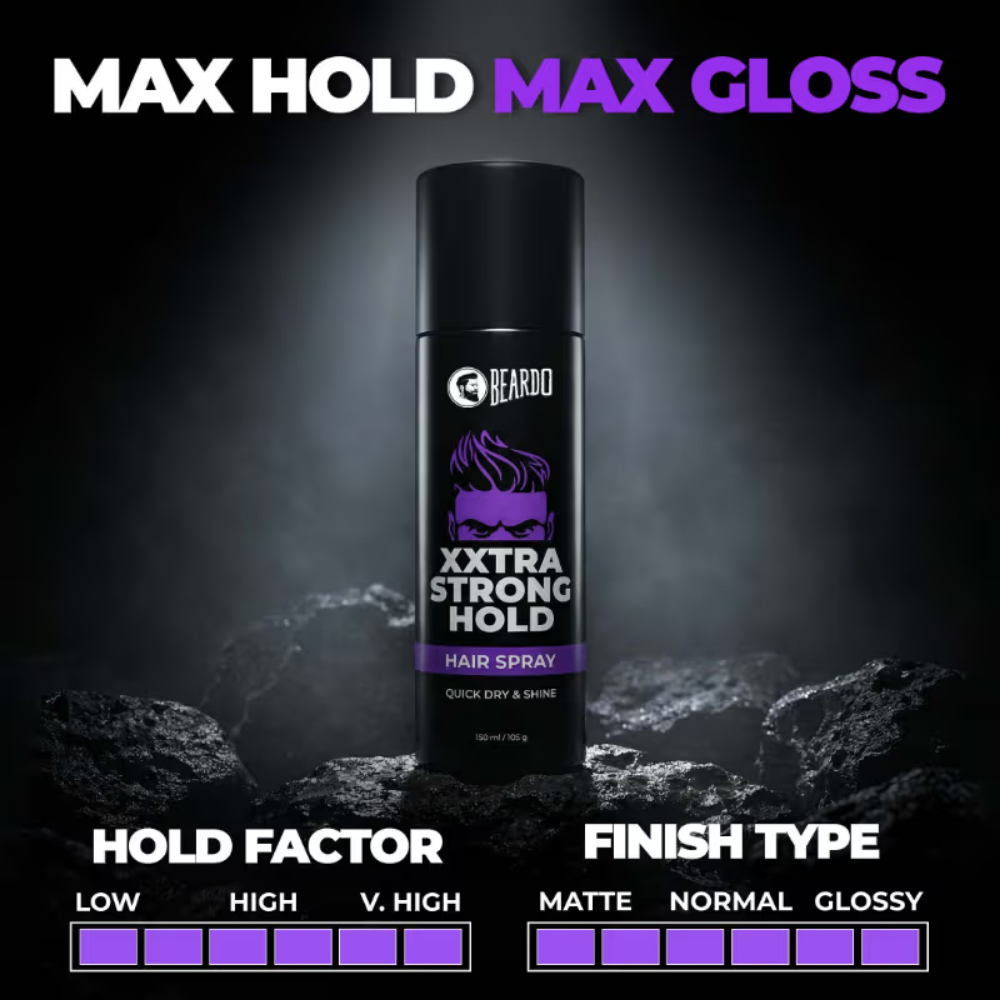 Beardo Xxtra Strong Hold Hair Spray