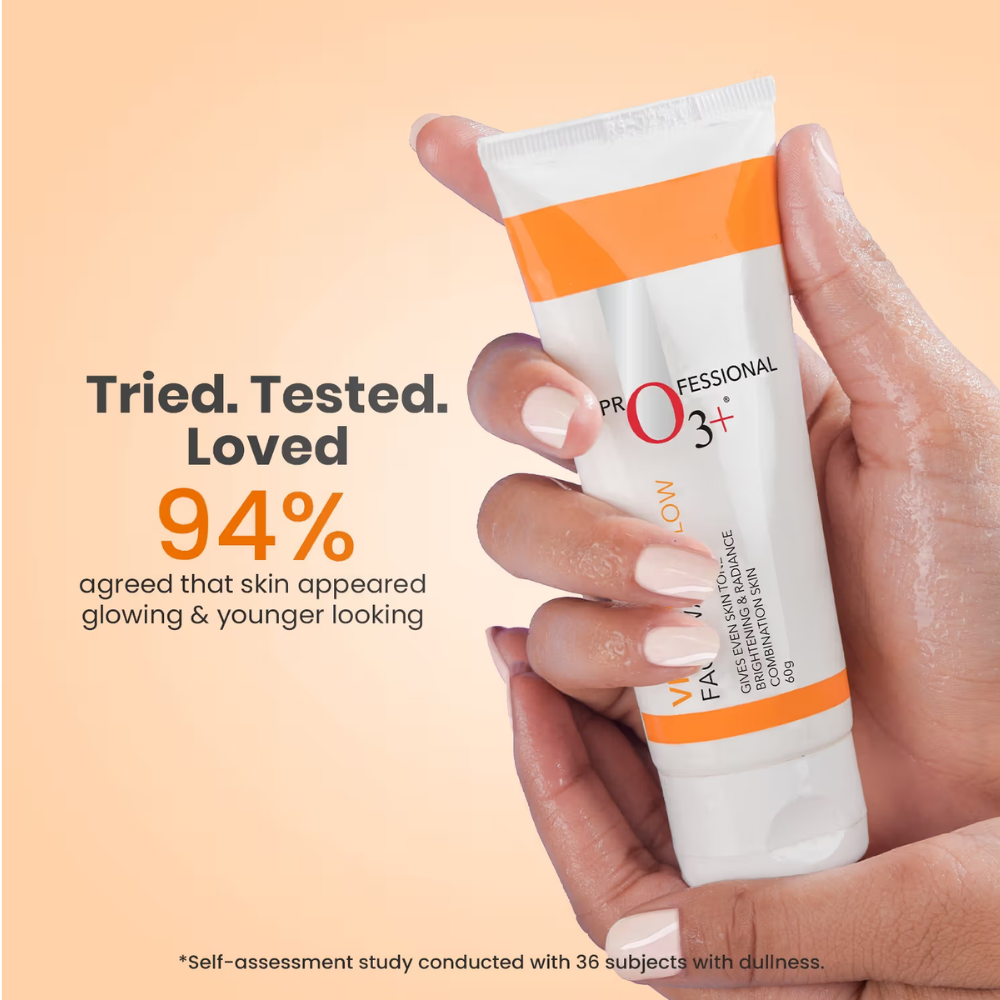O3+ Vitamin C Face Wash Glow For Daily Brightening & Gentle Cleansing