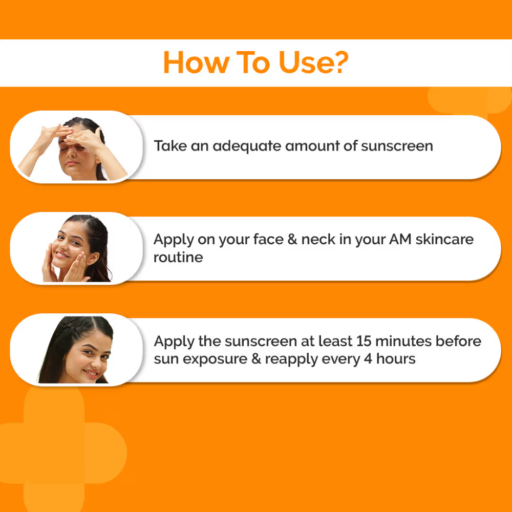 The Derma Co 1% Hyaluronic Tinted Sunscreen Gel For Broad Spectrum Protection SPF 60 PA++++