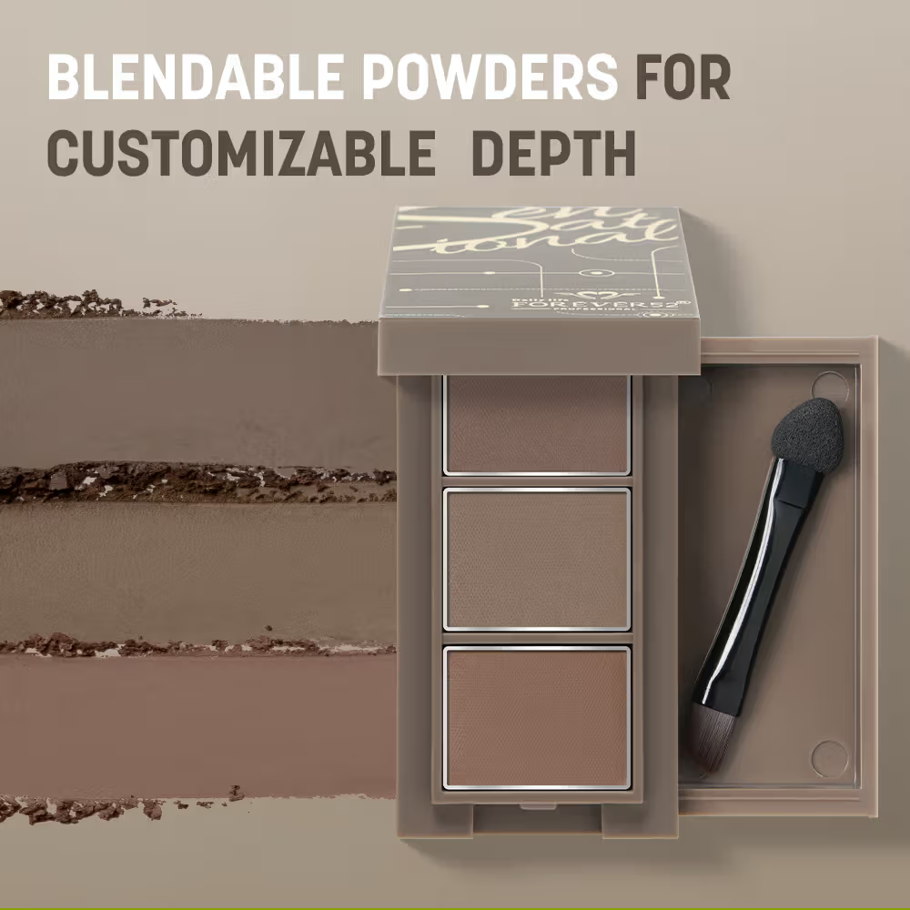 Daily Life Forever52 Sensational 3 Color Eyebrow Kit