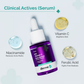 The Derma Co Hyaluronic Sunscreen & Vitamin C Serum Combo SPF 50+ for All Skin Types, Glowing Skin