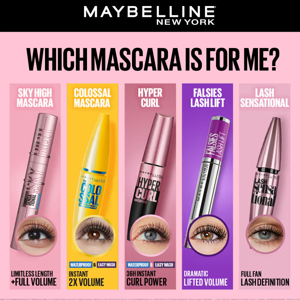 Maybelline New York Hypercurl Waterproof Mascara