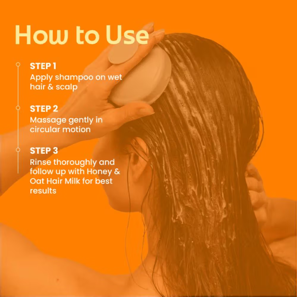 Rivona Naturals Honey & Oat Milk 2 In 1 Deep Conditioning Shampoo