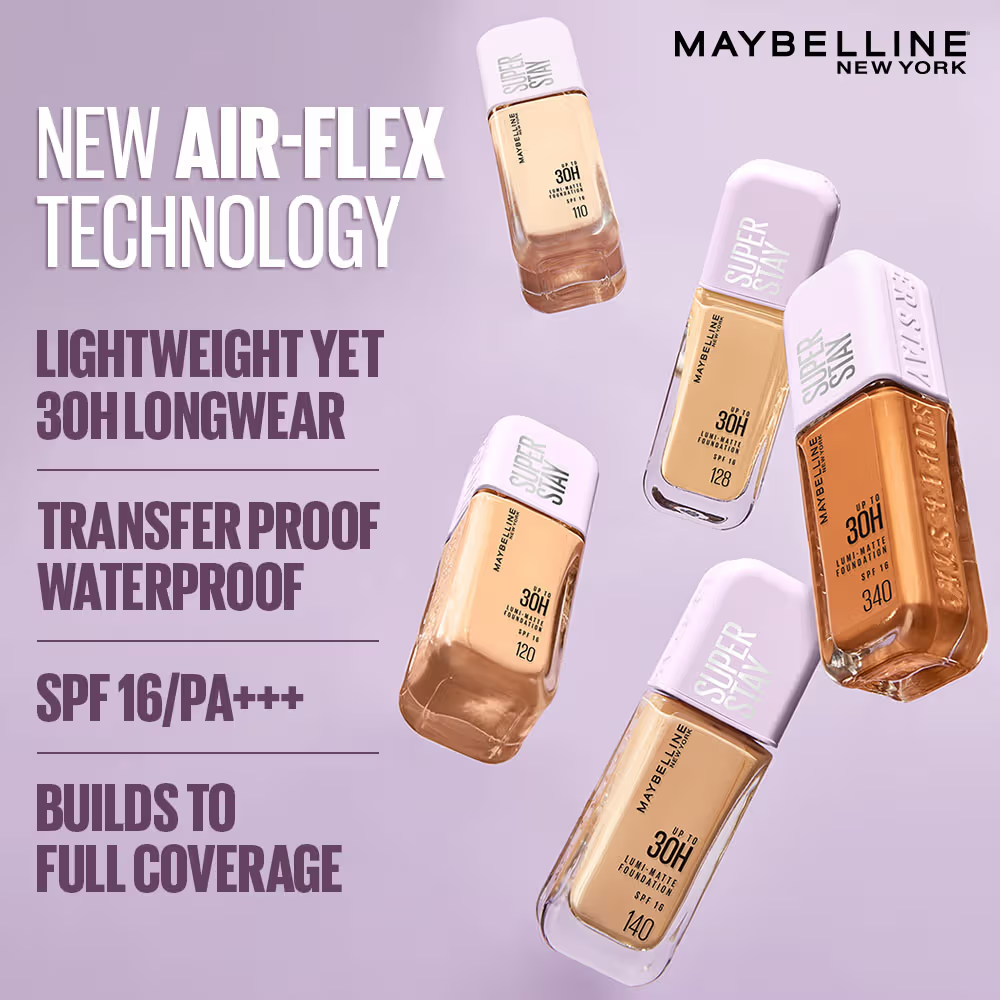 Maybelline New York Super Stay Lumi-Matte Foundation