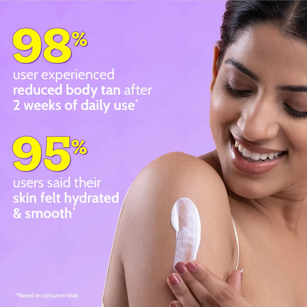 Chemist at Play Bright Boost SPF Body Lotion, SPF 50+ PA++++, Lightweight, 24 hours Moisturization