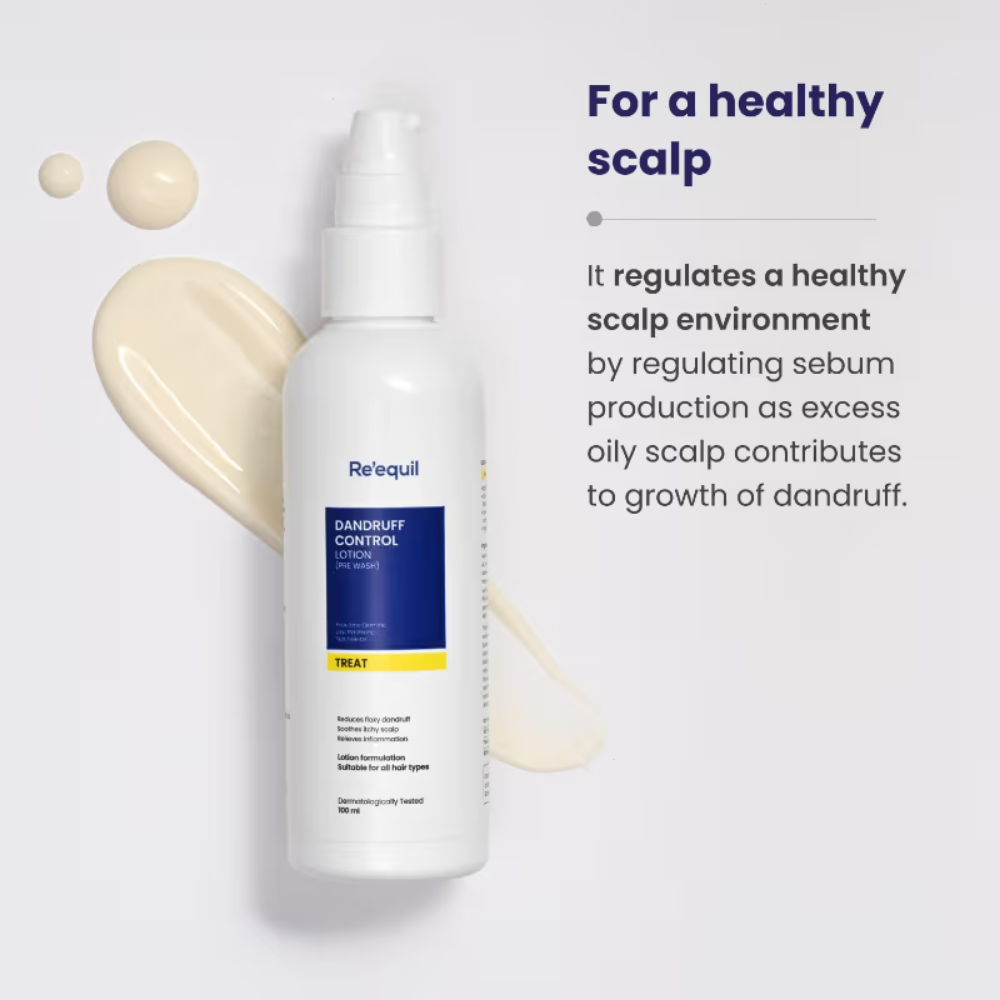 Re'equil Pre Wash Anti-Recurrence Dandruff Lotion