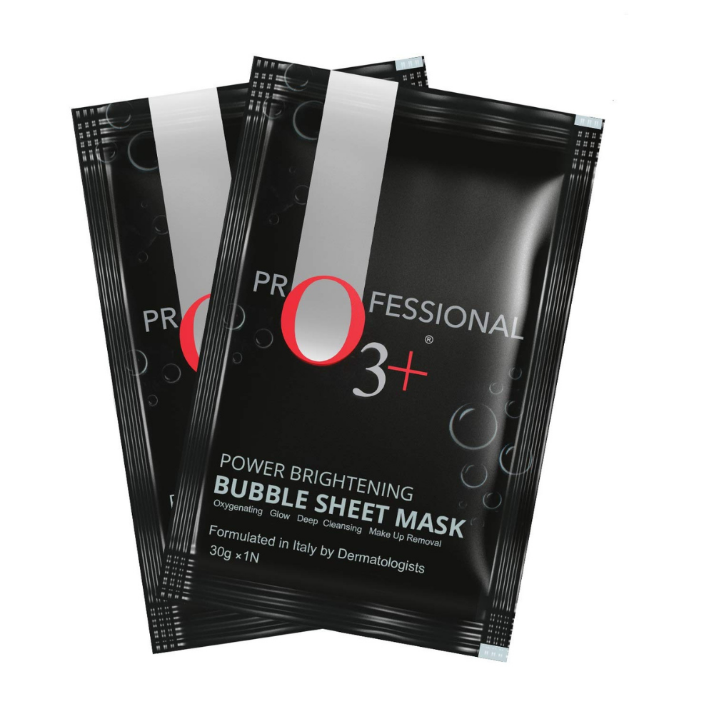 O3+ Power Brightening Bubble Sheet Mask