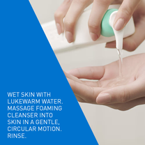 CeraVe Foaming Cleanser Face Wash For Oily Skin with Hyaluronic Acid, Ceramides & Niacinamide