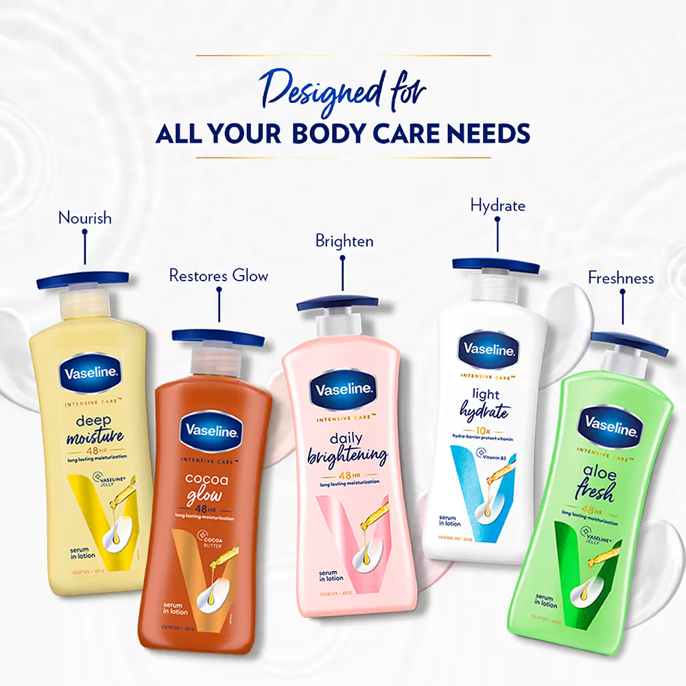 Vaseline Light Hydrate 48hr Serum In Lotion
